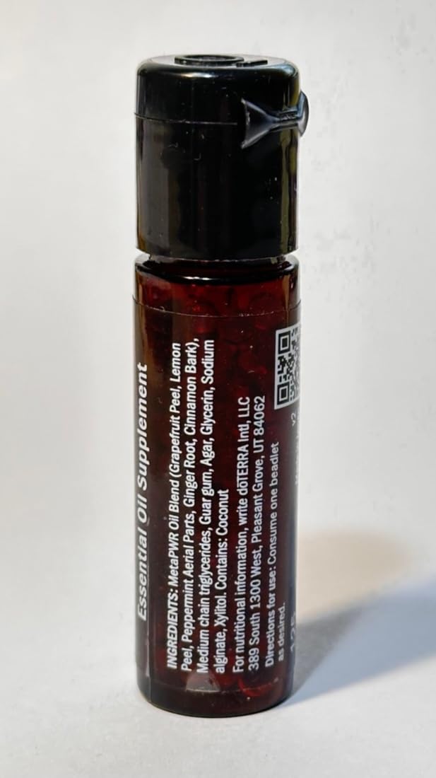 doTERRA MetaPWR Beadlets purse use, easy daily ritual for mindful eating anytime.