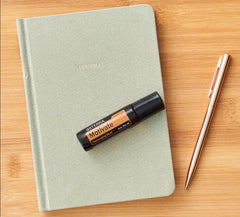 doTERRA Motivate Touch cap removed for easy on-the-go use