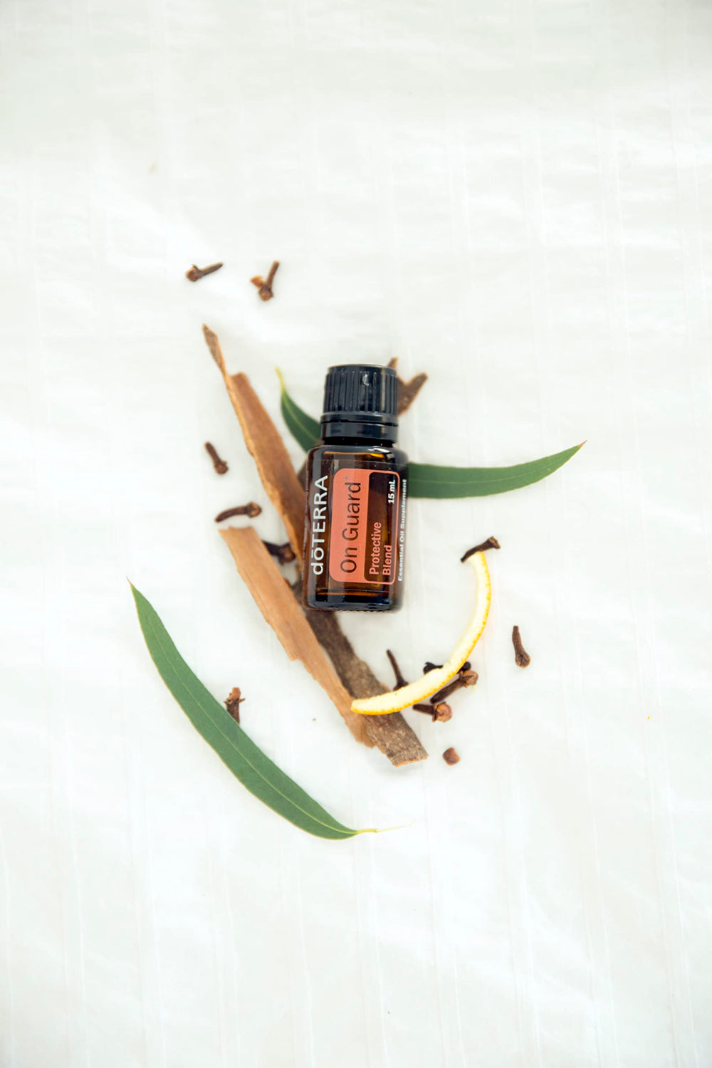 doTERRA On Guard countertop spray ready for cleaning