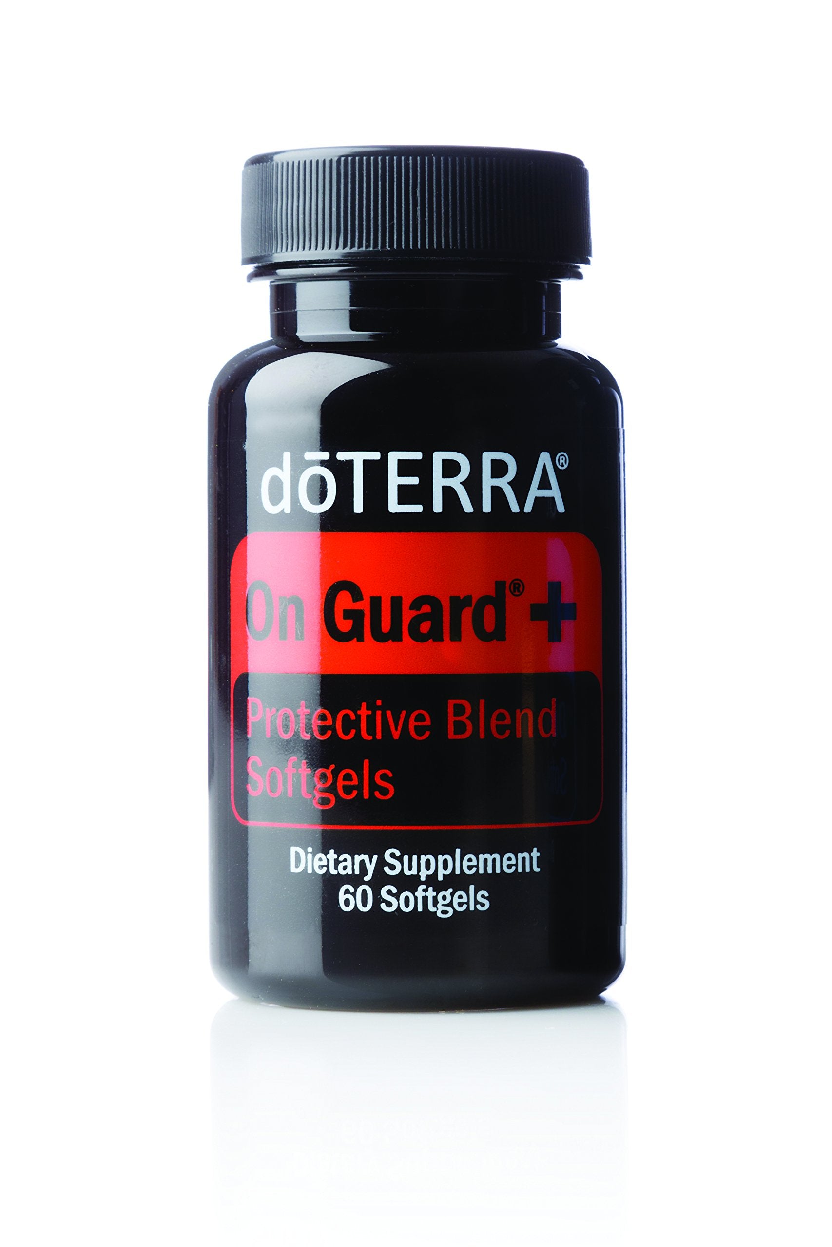 doTERRA On Guard+ softgels bottle for immune support and daily protection