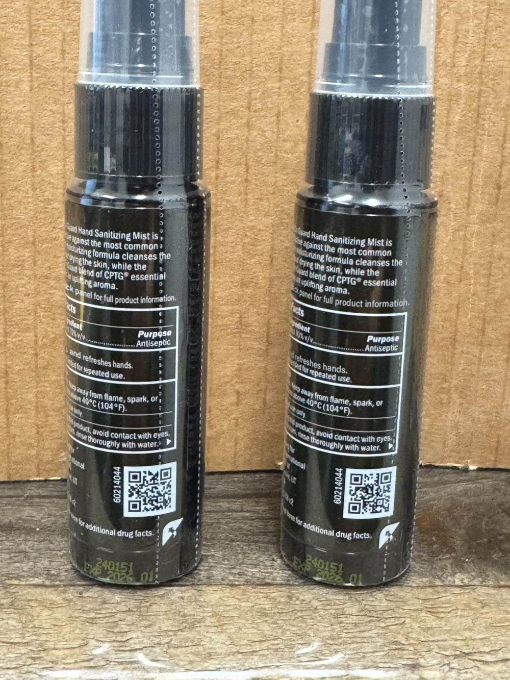 doTERRA On Guard Sanitizing Mist for gym equipment between workouts.