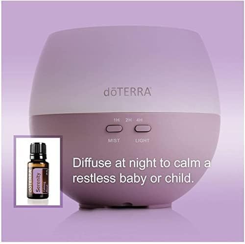 doTERRA Serenity grounding aroma enhances a cozy living space