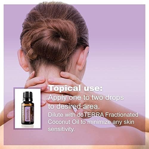 doTERRA Serenity in hand for a quick, mindful inhale