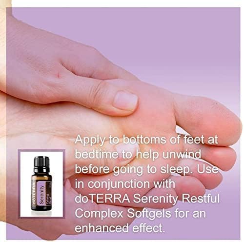 doTERRA Serenity with vanilla and lavender notes for soothing nights