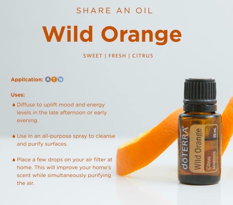 closeup of doTERRA Wild Orange zest showing natural citrus intensity