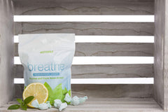 doTERRA Breathe drops label close-up highlighting essential oils