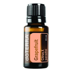 doTERRA Grapefruit essential oil bottle with a refreshing aroma for mood uplift and skincare