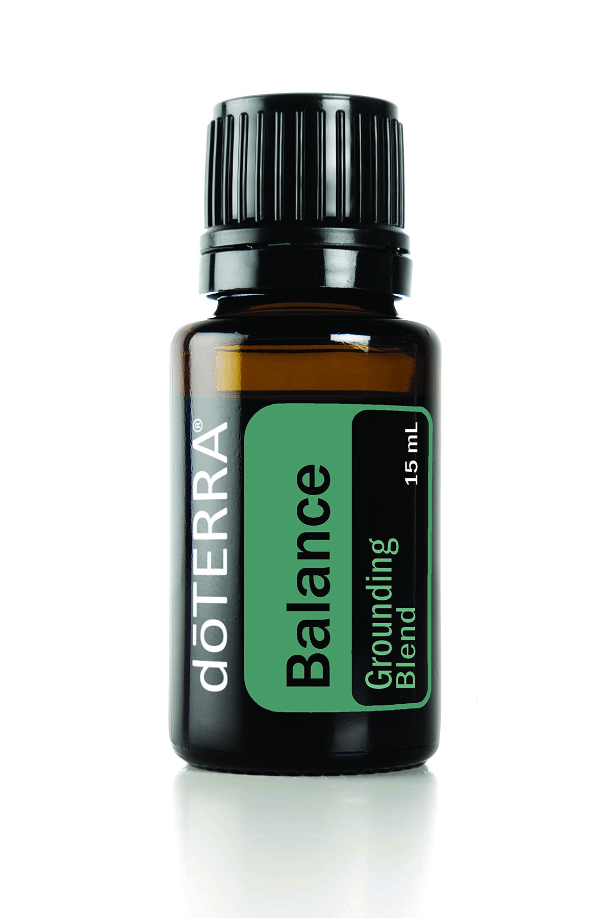 doTERRA Balance bottle pour evokes grounding aroma for calm focus during daily routines
