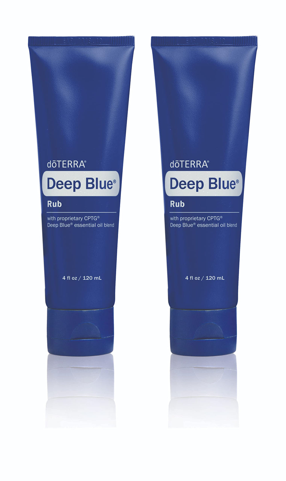 doTERRA Deep Blue Rub 4 oz jar close-up for post-workout use