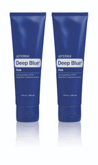 doTERRA Deep Blue Rub 4 oz jar close-up for post-workout use