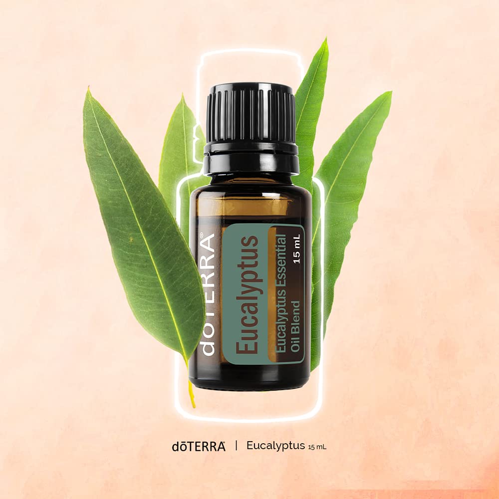 doTERRA Eucalyptus Radiata used in surface cleaning spray for a fresh scent.