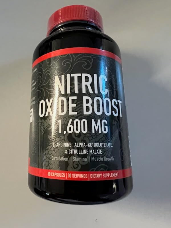 Double Dragon Organics Nitric Oxide Booster capsules closeup for easy daily supplementation