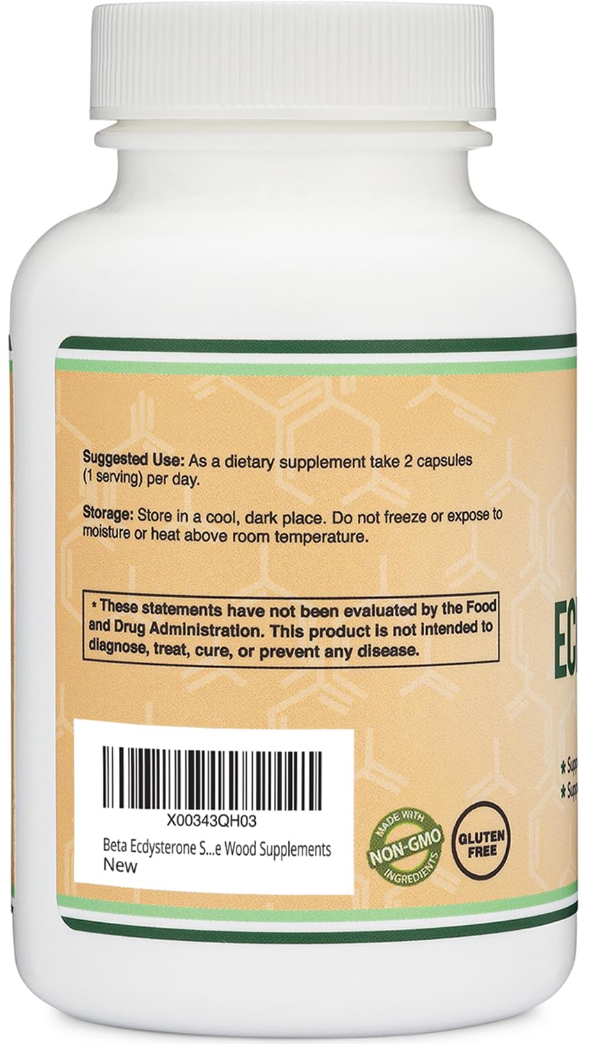Bottle with measuring spoon suggests easy daily supplementation