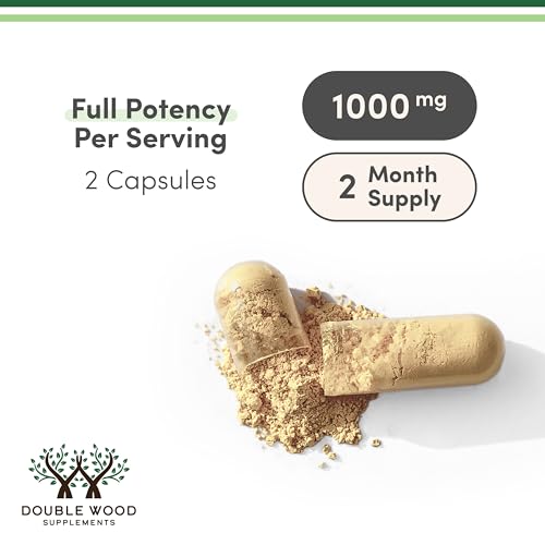 Close-up of Double Wood Chaga powder highlighting rich texture and potency.