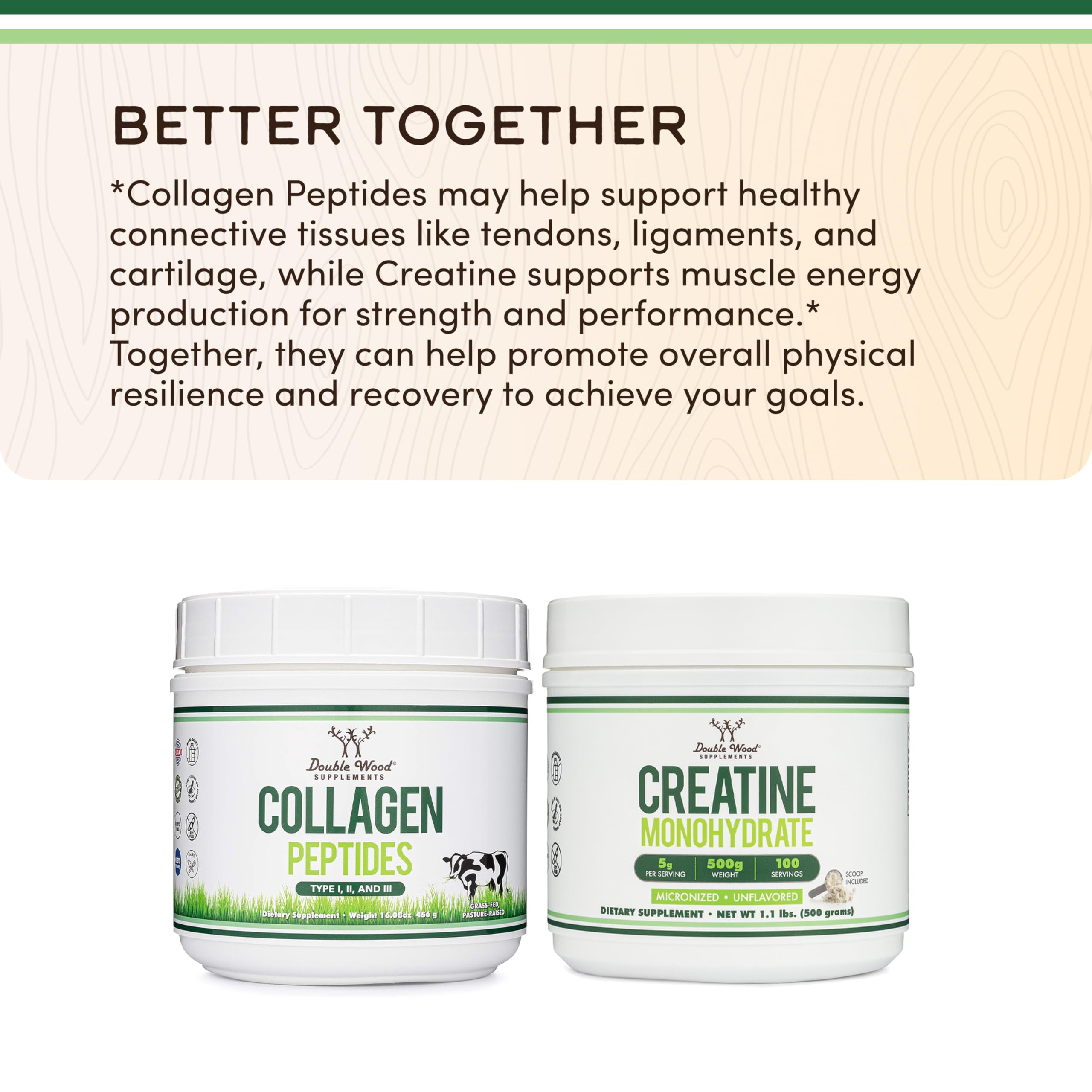 Collagen peptides stirred into a smoothie for daily protein boost.