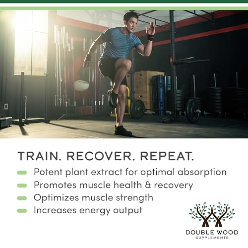 Double Wood plant-based capsules with natural Fadogia Agrestis extract for daily use