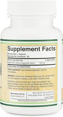 Double Wood Fisetin ingredients glass jar emphasizes premium polyphenol blend.