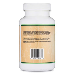 Double Wood Hyaluronic Acid packaging emphasizing USA-made and gluten-free quality