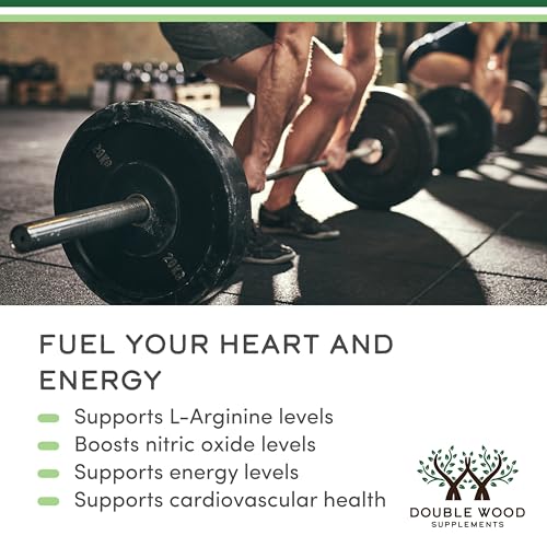 Graphic style shot of Double Wood L Citrulline pump effect suggesting improved blood flow.