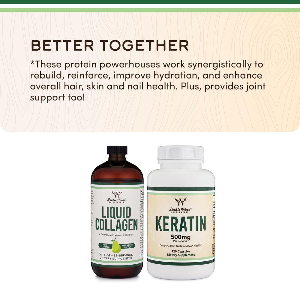 Sugar-free pear flavor liquid collagen offers a tasty daily option.