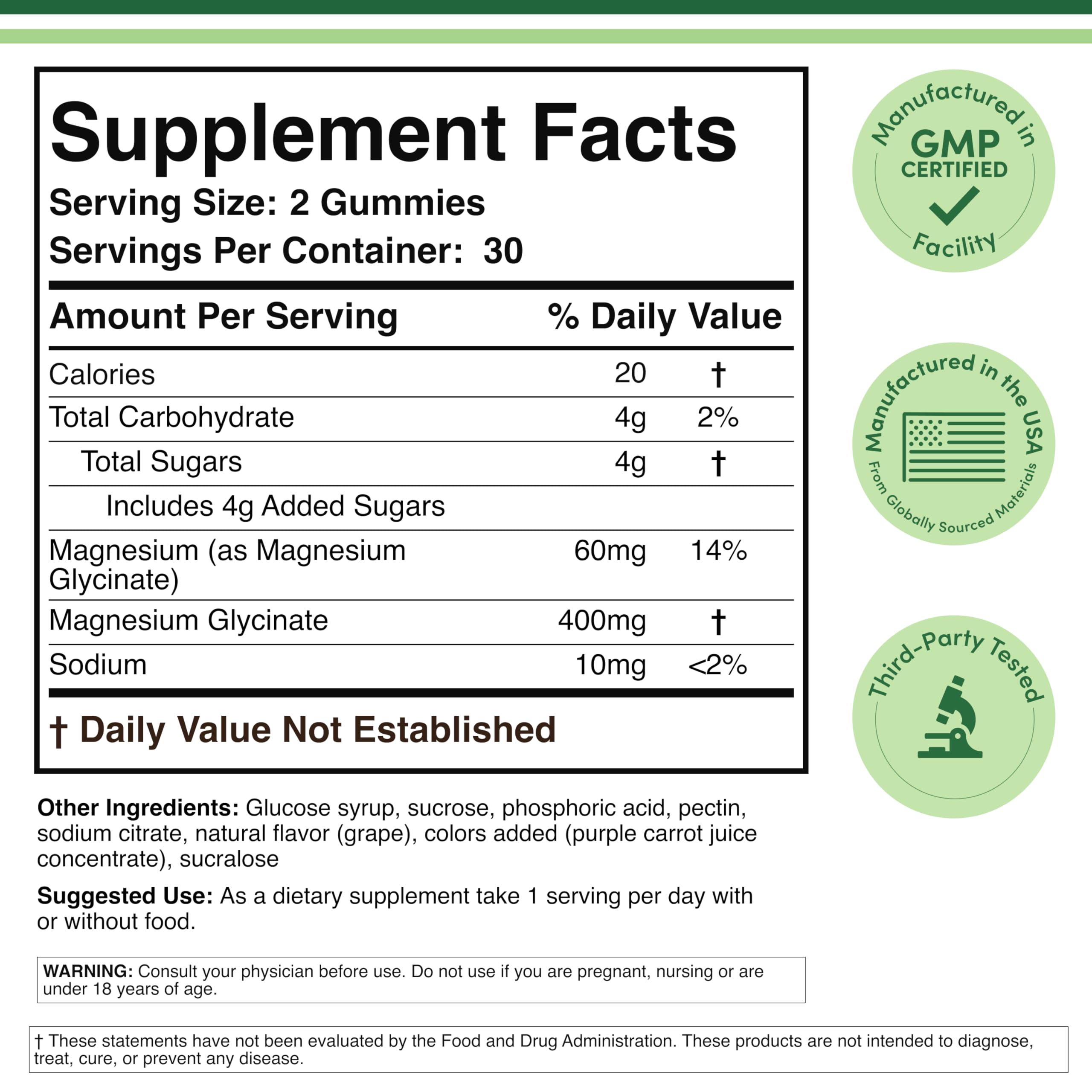 Closeup of gummies emphasizes soft texture and pleasant grape taste.