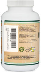 Double Wood Malvavisco Raíz: fabricación en EE. UU. con pruebas de metales