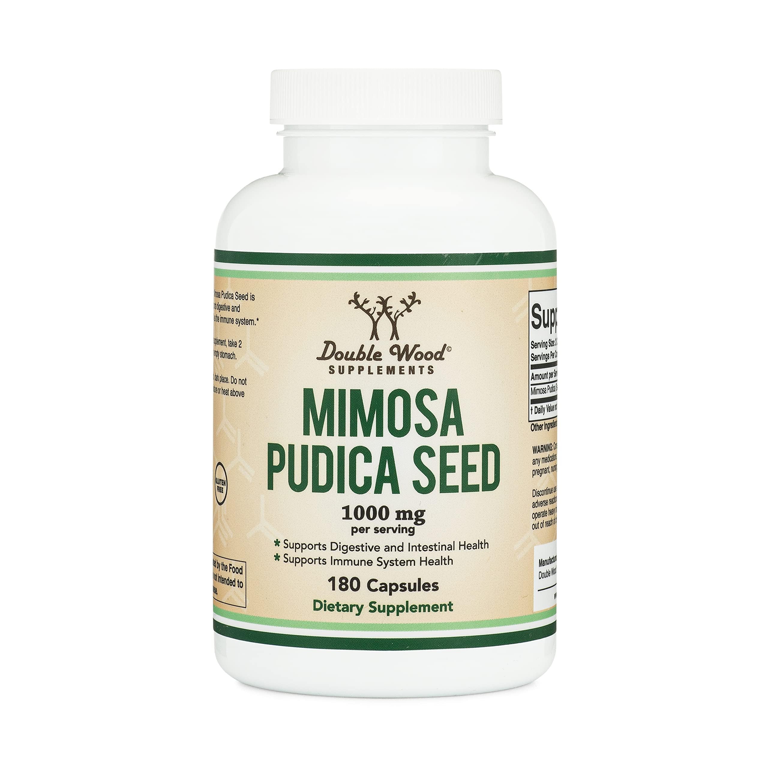 Lifestyle image of Mimosa Pudica seed capsules with water for routine use.