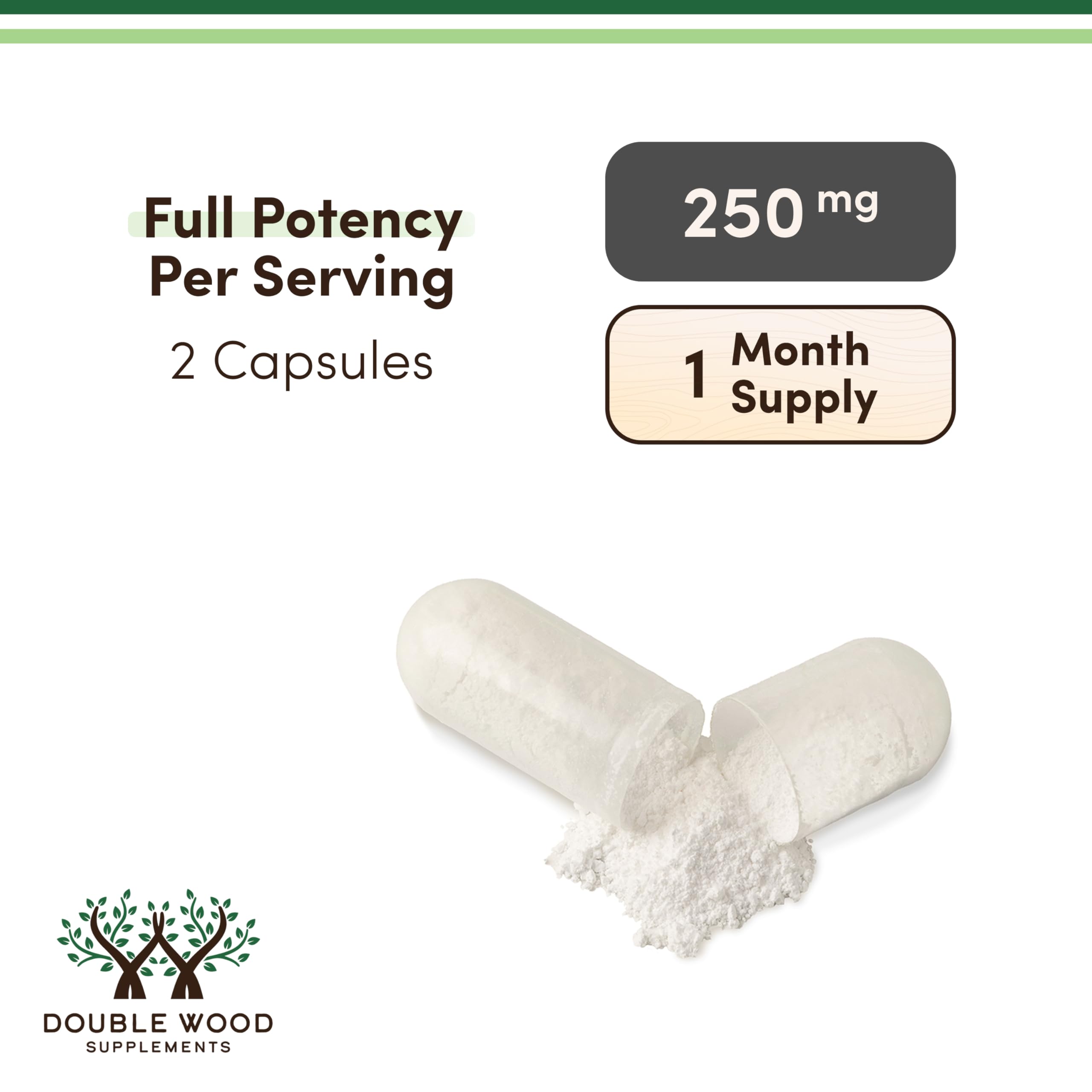 Double Wood NMN daily-use morning dose imagery suggesting routine.