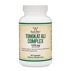Double Wood Tongkat Ali extract bottle highlights potent 200:1 formula for daily wellness
