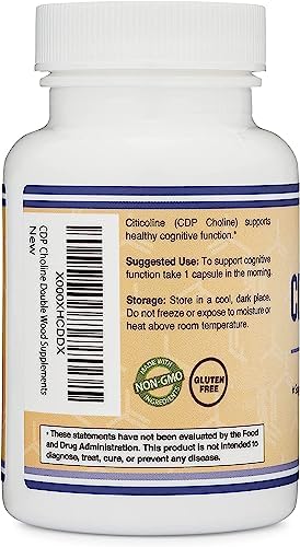 Packaging box for Double Wood CDP Choline highlights packaging integrity.