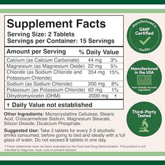 Double Wood DHM1000 tablets close-up highlighting high potency