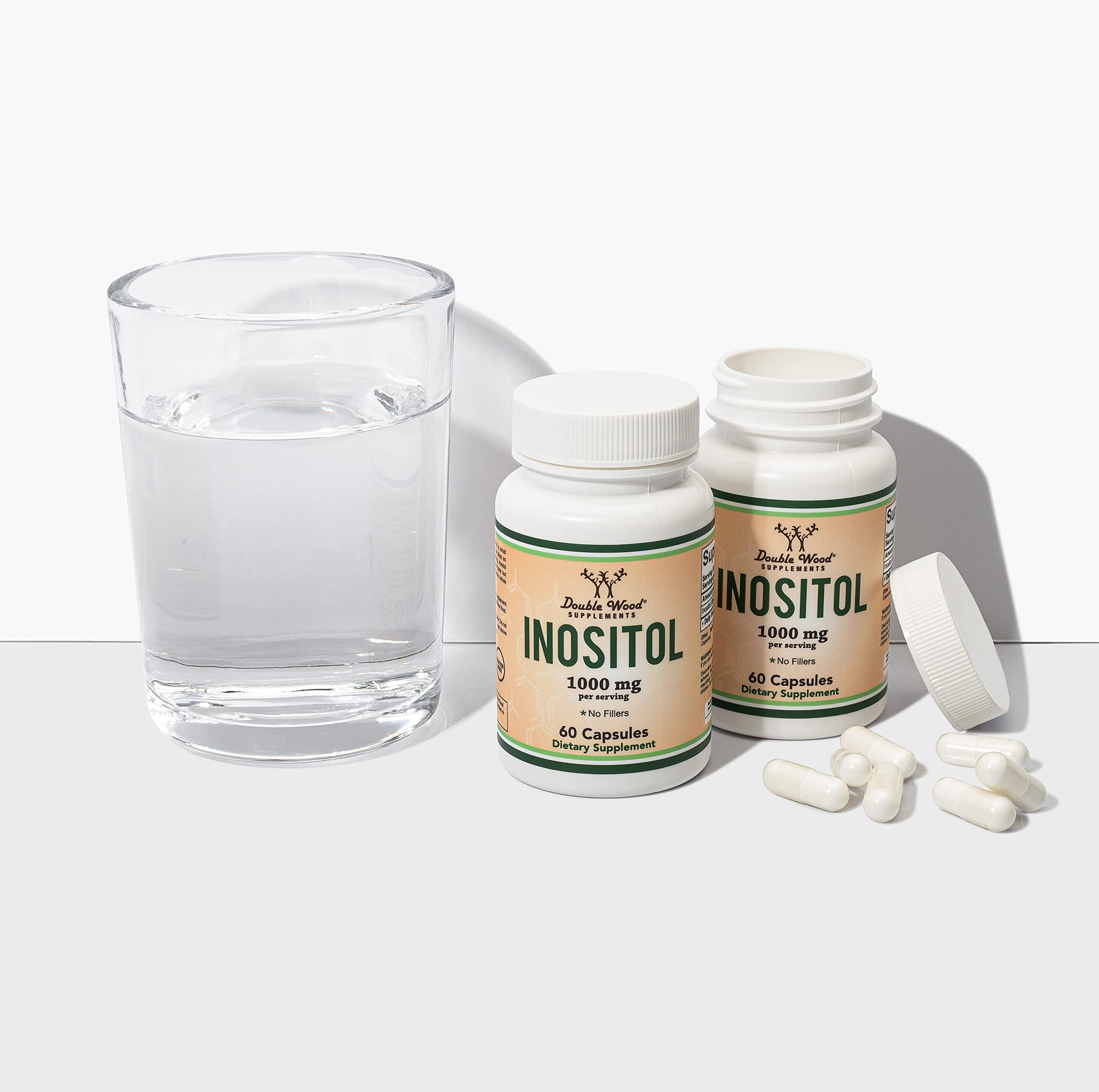 Double Wood Inositol sello de calidad que certifica pruebas en EE. UU.