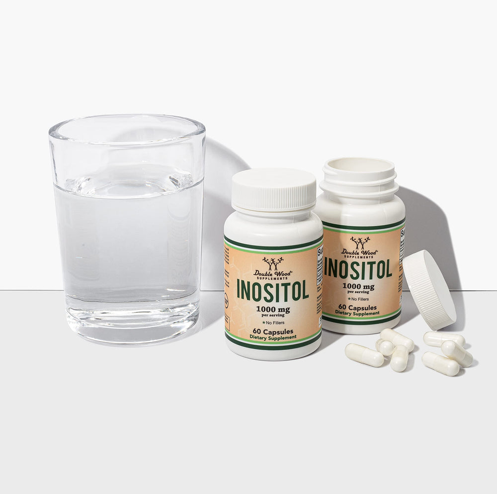 Double Wood Inositol sello de calidad que certifica pruebas en EE. UU.