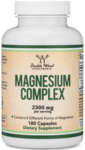 MAG-8 Magnesium Complex – 426 mg Elemental Magnesium per Serving | 180 Capsules | Double Wood Supplements