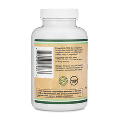 Double Wood MAG-8 pour shot showing easy dosing for daily magnesium intake.