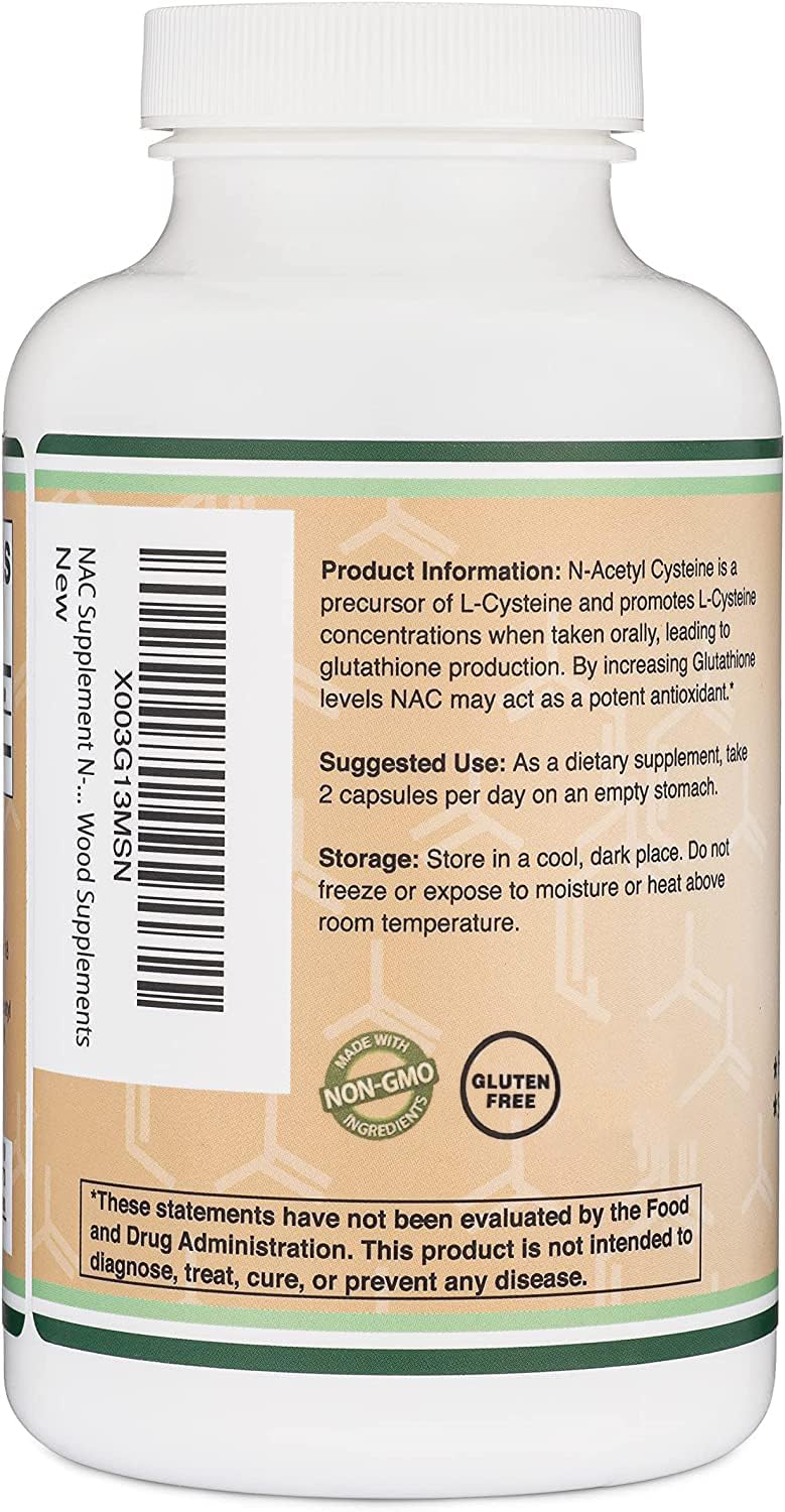 Double Wood NAC third-party testing badge on packaging