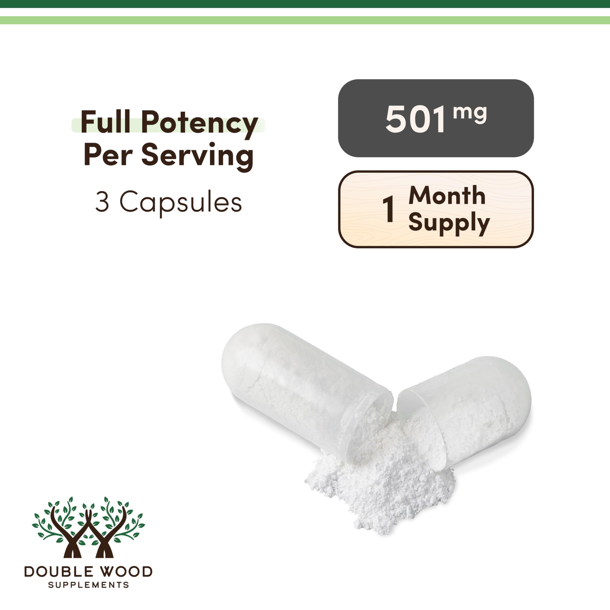 USA-manufactured Double Wood ZMA with globally sourced ingredients.