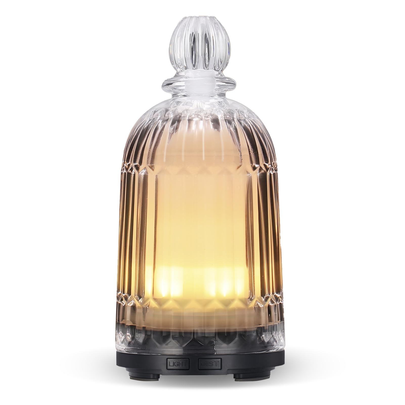 DOUDING glass diffuser cover highlights elegant design and aroma diffusion.