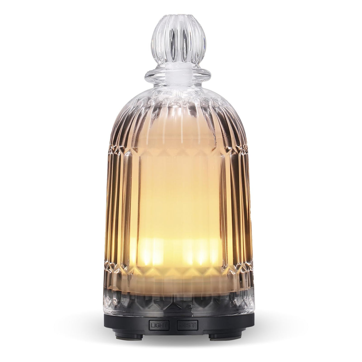 DOUDING glass diffuser cover highlights elegant design and aroma diffusion.