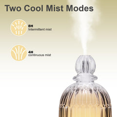 DOUDING LED color-changing lights set mood while diffusing aroma.