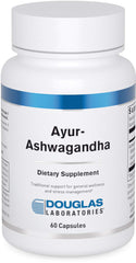 Douglas Laboratories Ayur-Ashwaganda bottle for energy support