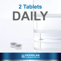 Douglas Laboratories Carbonyl Iron capsules captured for easy absorption and tolerability.