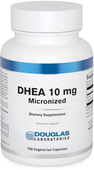 Douglas Laboratories DHEA 10 mg capsules bottle supports hormone balance