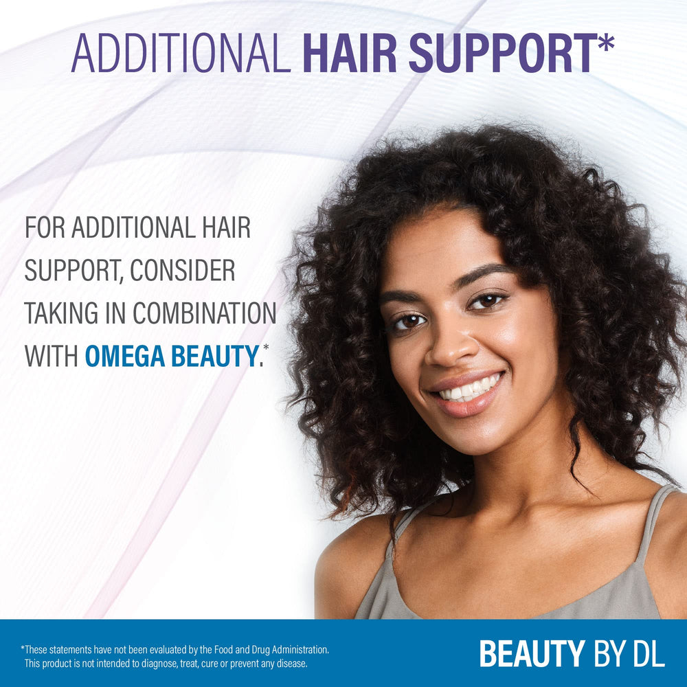 Douglas Laboratories Hair Growth+ green tea and grape seed polyphenols offer antioxidant support