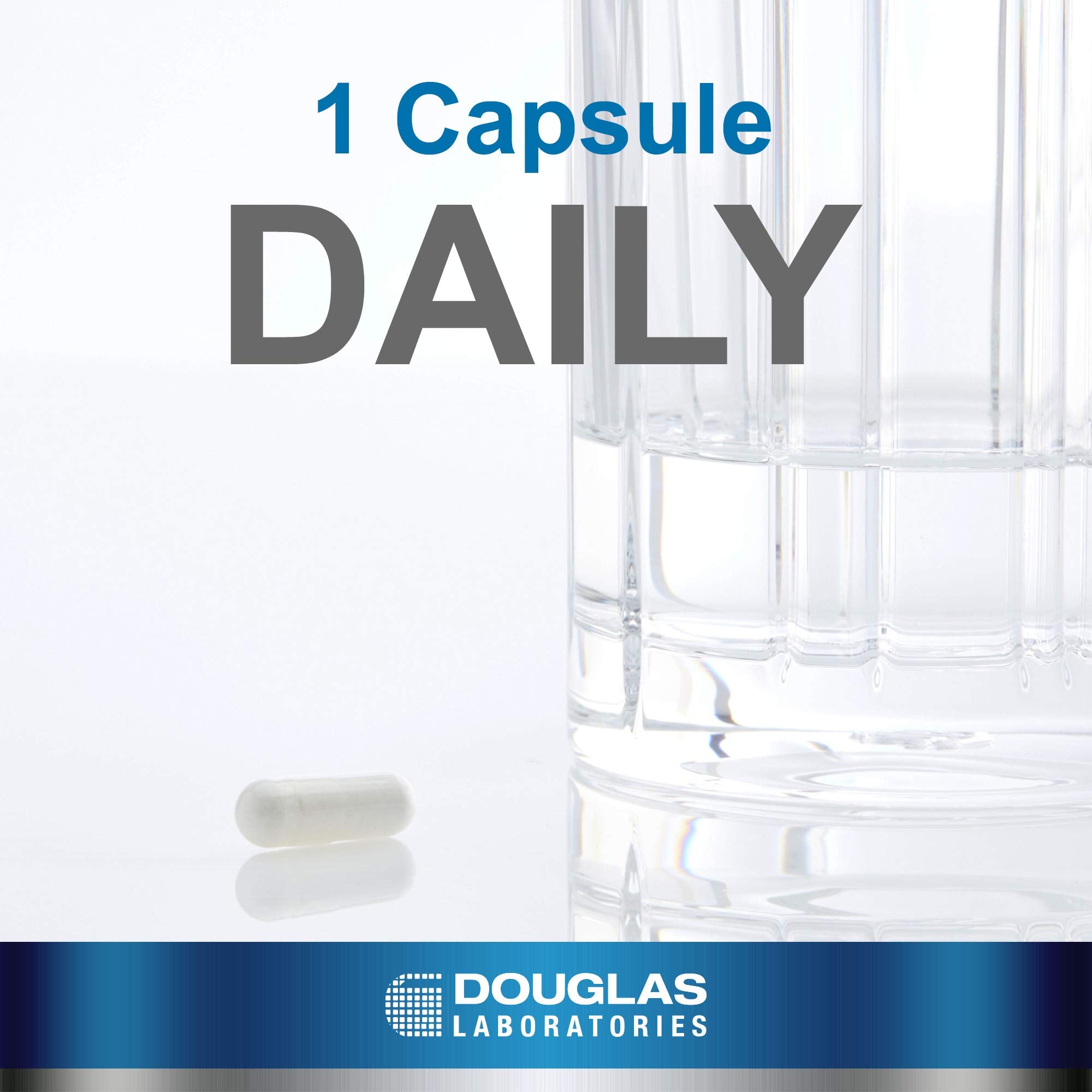 Front of L-Serine package by Douglas Laboratories highlighting 60 capsules.