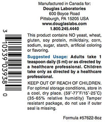 Dropper dispensing Douglas Laboratories Liquid Magnesium for convenient daily use