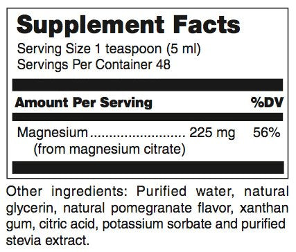 Pouring Douglas Laboratories Liquid Magnesium into a glass for daily mineral balance