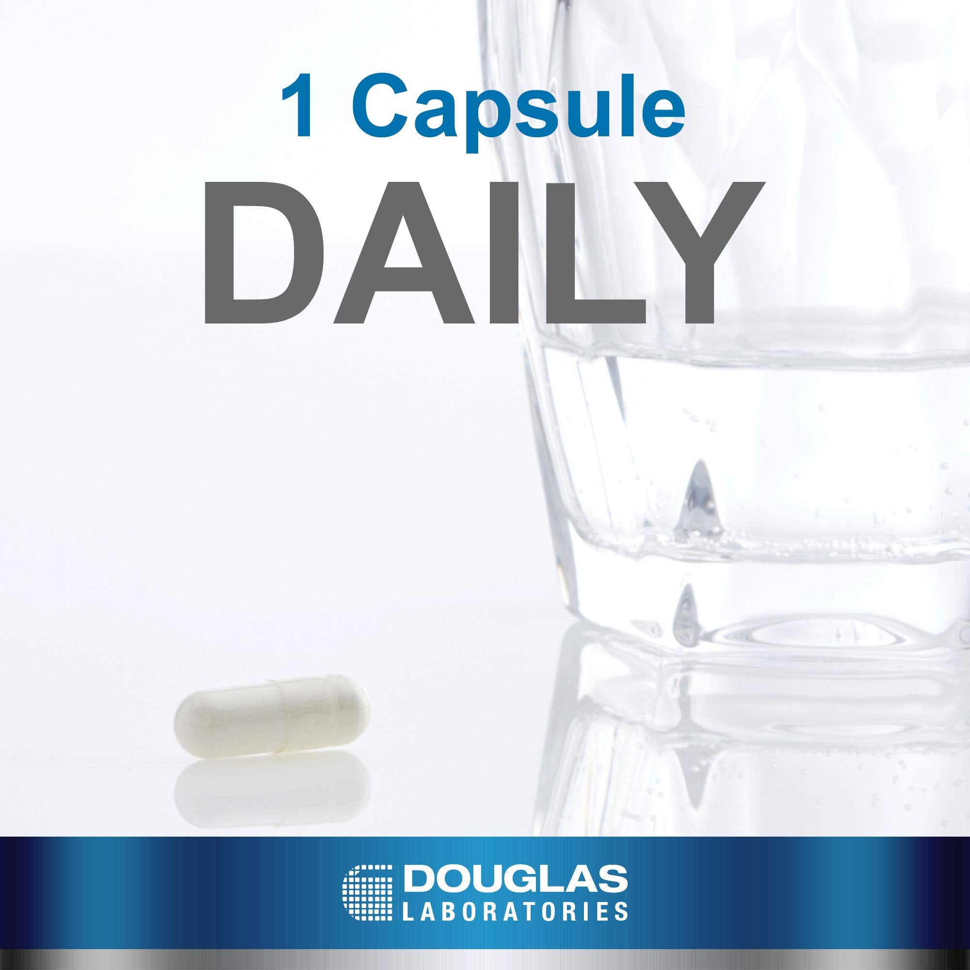 Douglas Laboratories Magnesium Oxide label with serving size and ingredients.