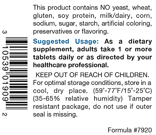 Douglas Laboratories Natural C 1000 capsules closeup showing easy-to-swallow tablets