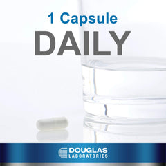 Douglas Laboratories Potasio 99 mg quelado etiqueta frontal para revisar dosis diaria